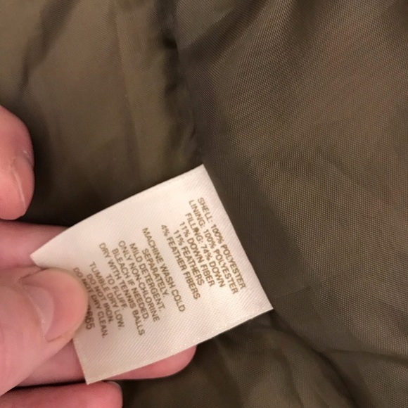 Halogen Green Down Vest - Picture 3 of 4